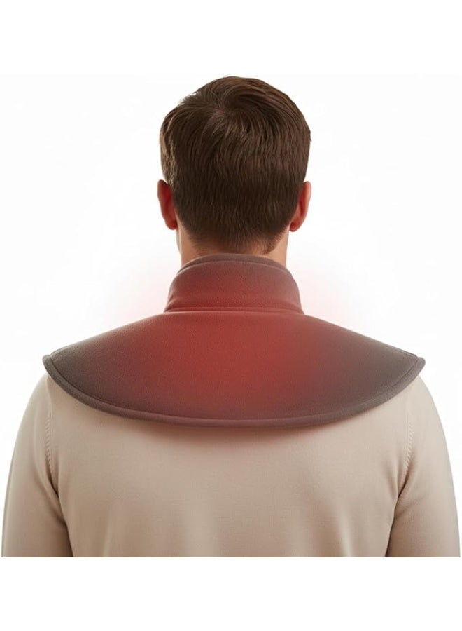 وسادة تدفئة كهربائية للرقبة والأكتاف - تصميم انسيابي مريح مع توزيع حراري ذكي وسهولة في التخزين - Image 2